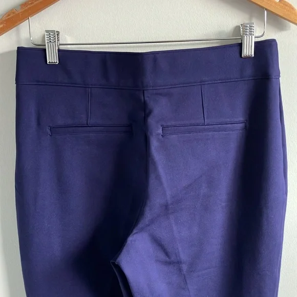 SPANX The Perfect pants true navy tapered leg size Large pull on - Picture 6 of 8